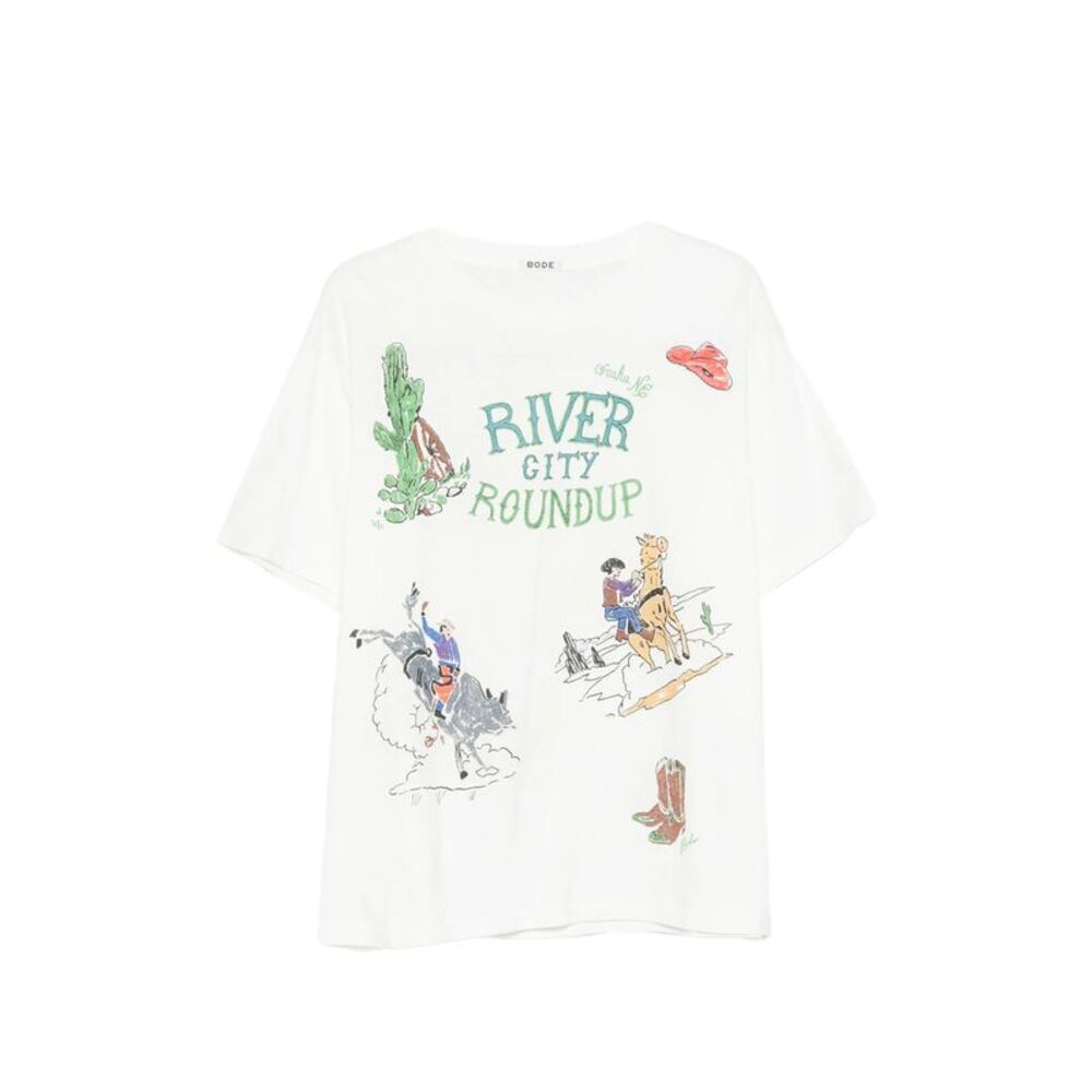 Bode Neutrals T-Shirts & Vests - T-Shirts Men